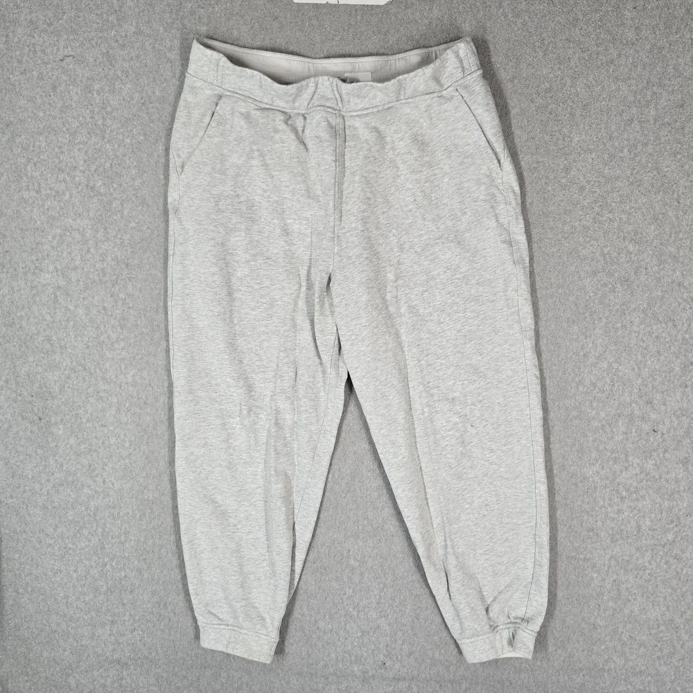 Lululemon Women Activewear Pants 12 Gray Relaxed High Rise Jogger 26